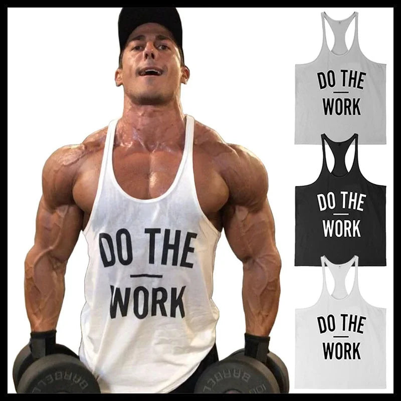 Men's 'Do the Work' Muscle Tank