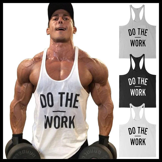 Men's 'Do the Work' Muscle Tank