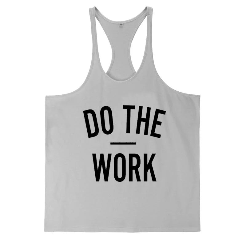 Men's 'Do the Work' Muscle Tank