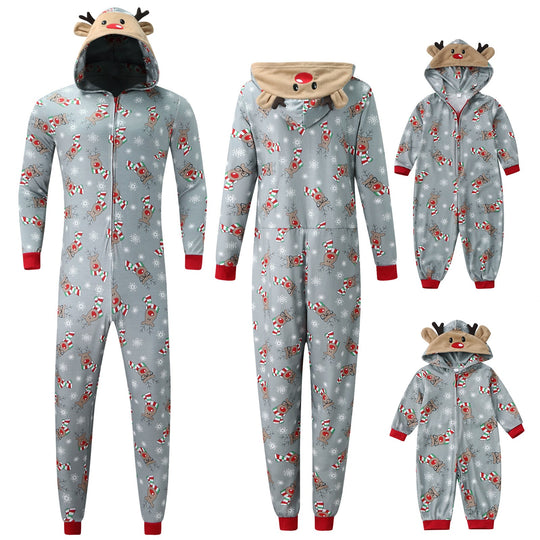 Reindeer Wonderland Family Onesie Pajamas