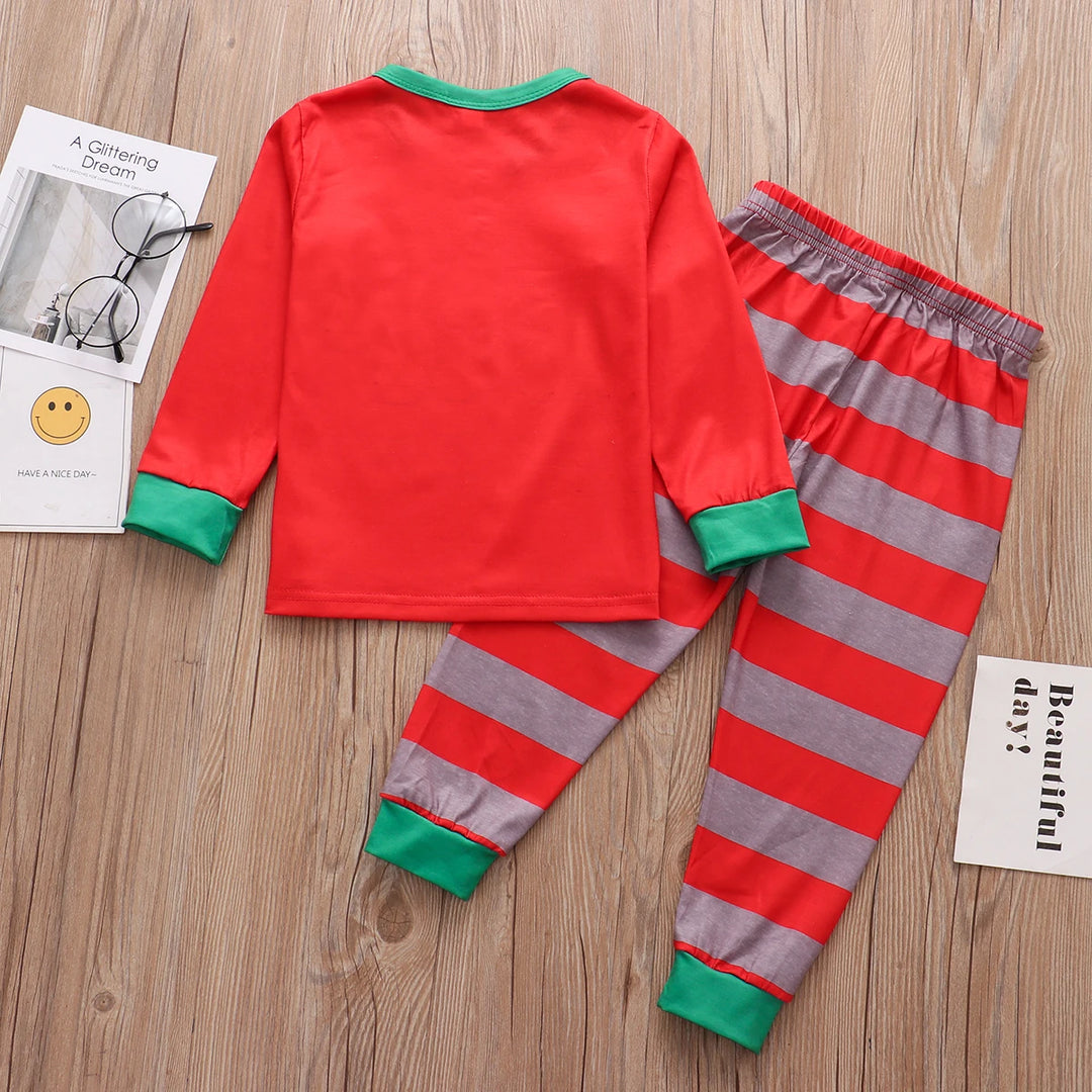 Cozy Festive Family Christmas Matching Pajamas Set – Santa Claus Edition