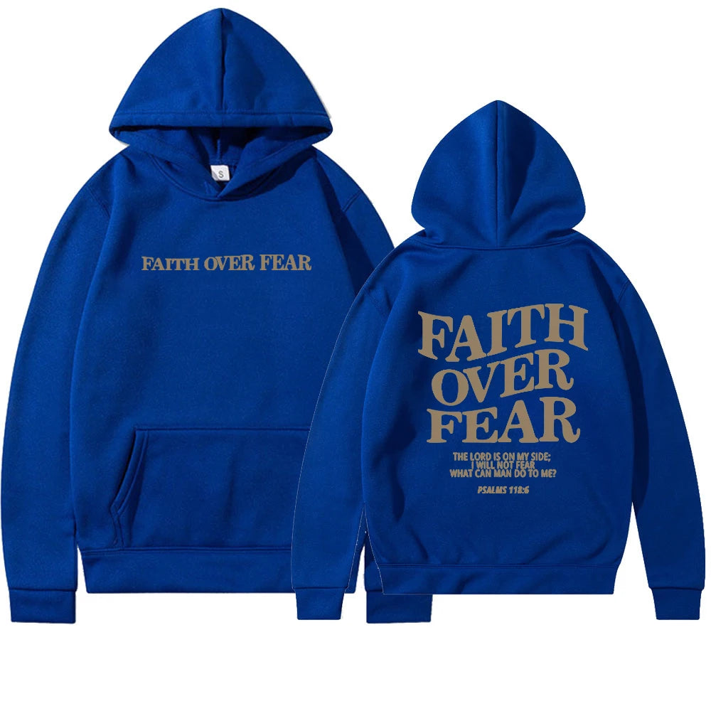 Faith Over Fear Hooded Sweatshirt