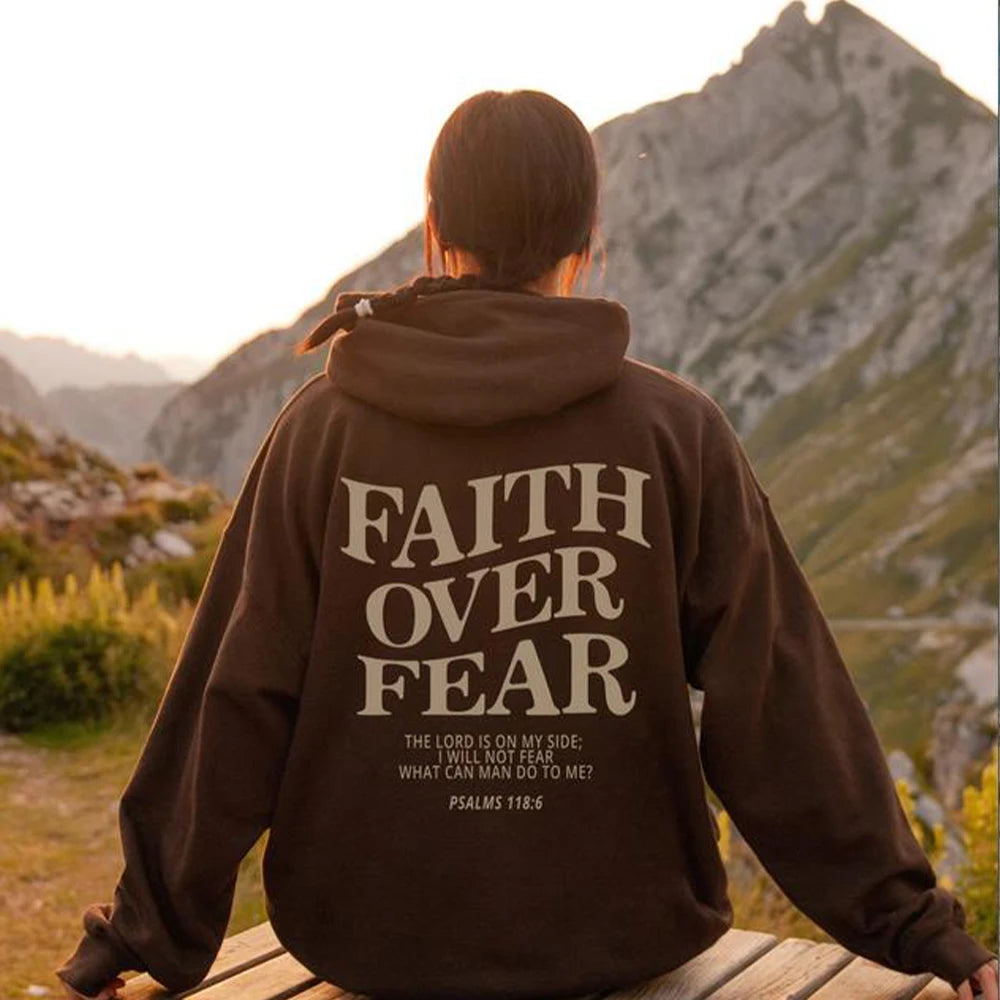 Faith Over Fear Hooded Sweatshirt