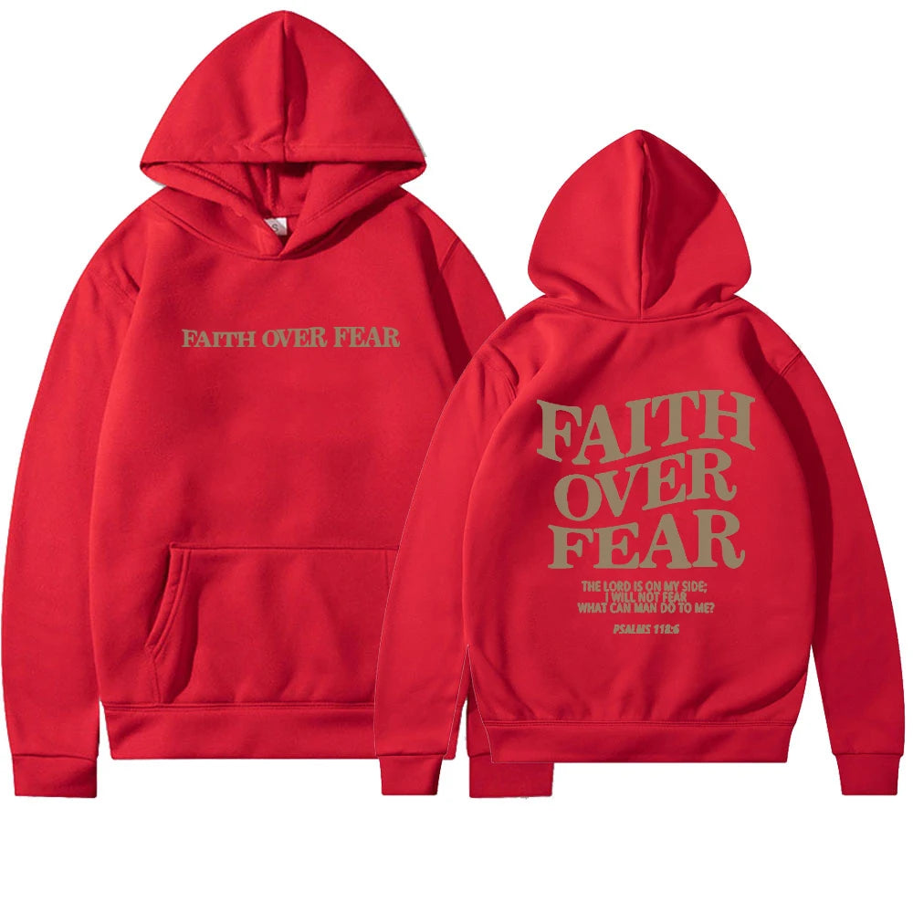 Faith Over Fear Hooded Sweatshirt