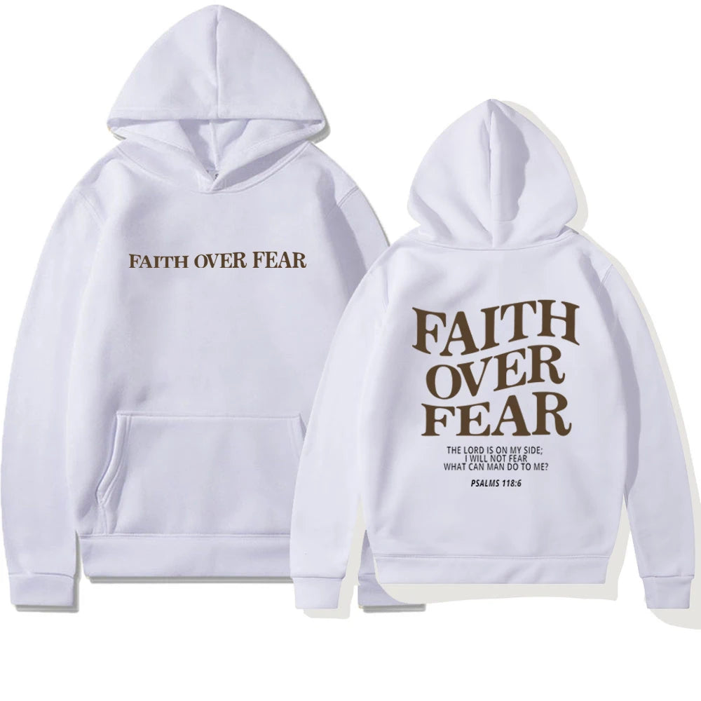 Faith Over Fear Hooded Sweatshirt