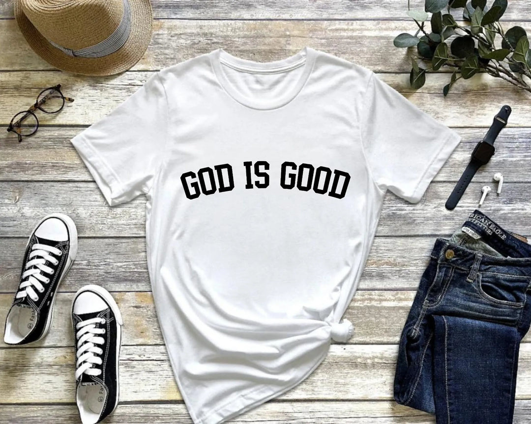 God Is Good T Shirt Motivational Christian shirts Religious For Women Apparel Clothing