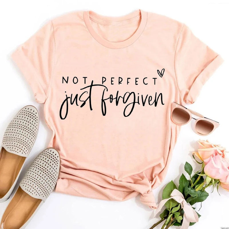 Not Perfect Just Forgiven T-Shirt