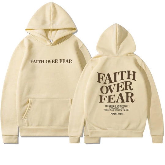 Faith Over Fear Hooded Sweatshirt