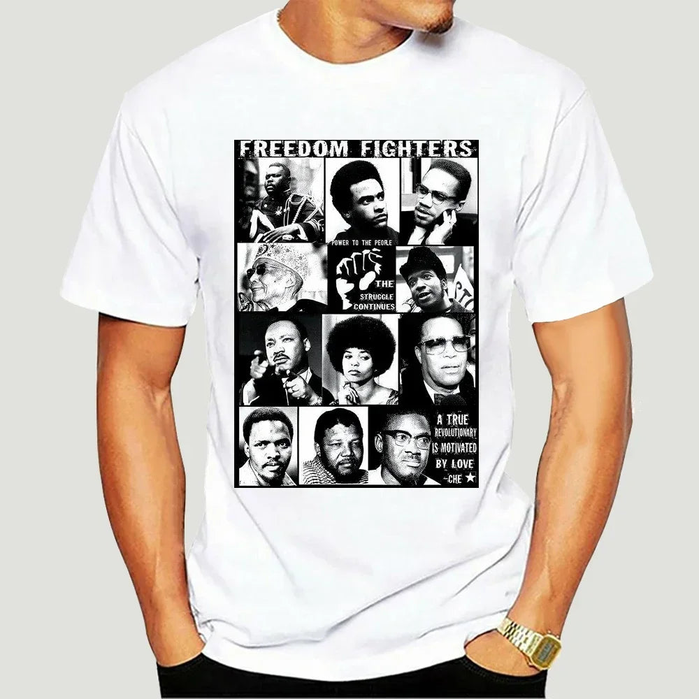 Freedom Fighters T-Shirt | Celebrate Black History Icons in Style - captivatingconversationsstarters