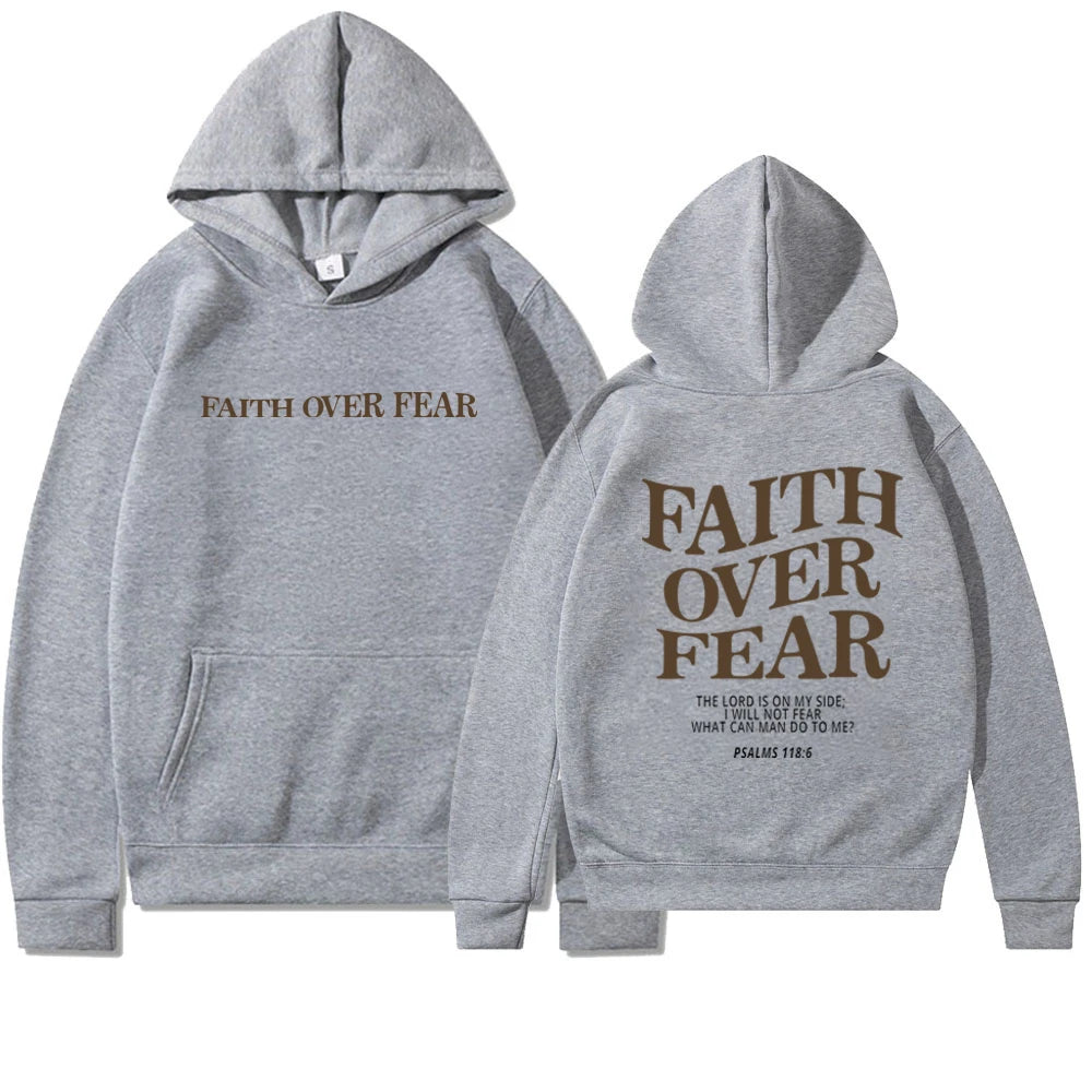 Faith Over Fear Hooded Sweatshirt