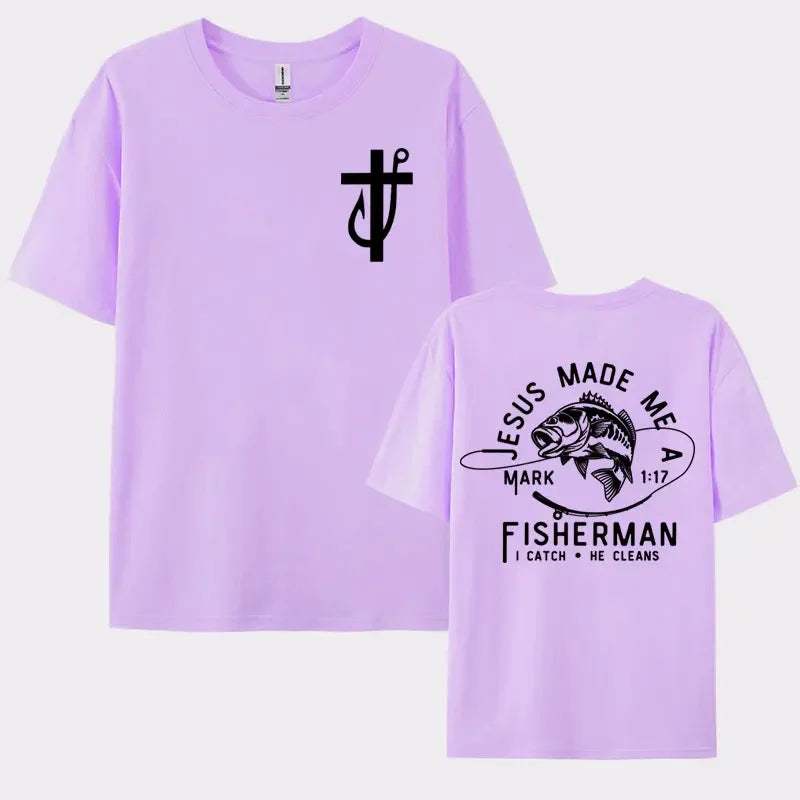 Gift for Men Christian Gifts Bible Verse Print T-Shirt Women Clothing Aesthetic Vintage T Shirts 100% Cotton High Quality Tshirt