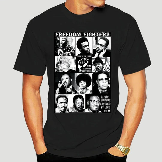 Freedom Fighters T-Shirt | Celebrate Black History Icons in Style - captivatingconversationsstarters