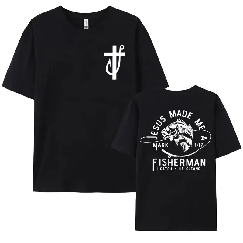 Gift for Men Christian Gifts Bible Verse Print T-Shirt Women Clothing Aesthetic Vintage T Shirts 100% Cotton High Quality Tshirt