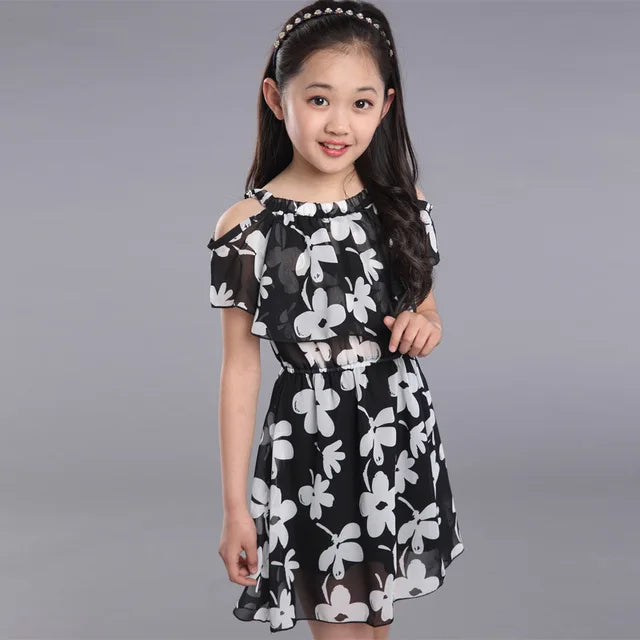 Enchanted Garden Princess Dress – Elegant Floral Magic for Kids | Girls' Dresses for Ages 7-12