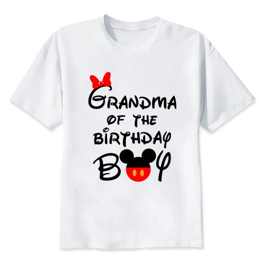 🎉 Birthday Boy Matching Family Outfits - Celebrate in Cartoon Mouse Style! 🎈 - captivatingconversationsstarters