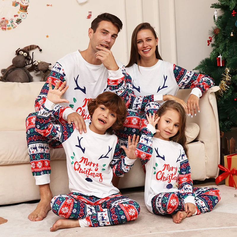 Merry Christmas Family Pajamas - captivatingconversationsstarters