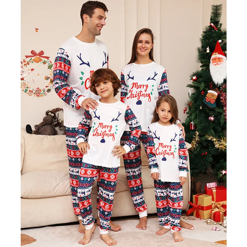 Merry Christmas Family Pajamas - captivatingconversationsstarters