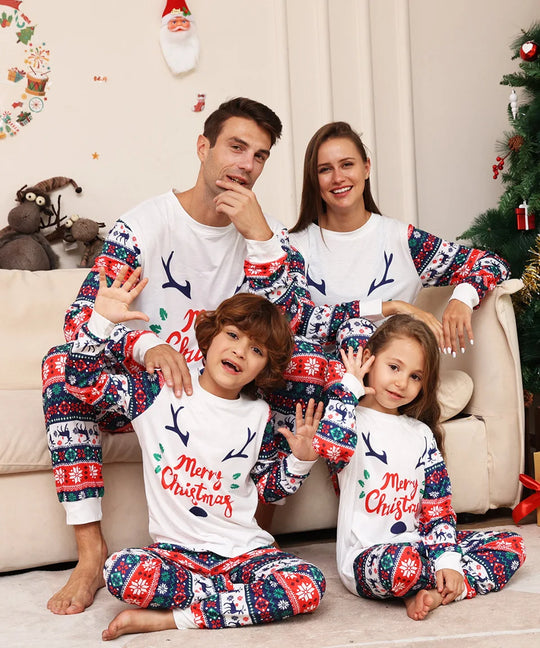 Merry Christmas Family Pajamas - captivatingconversationsstarters