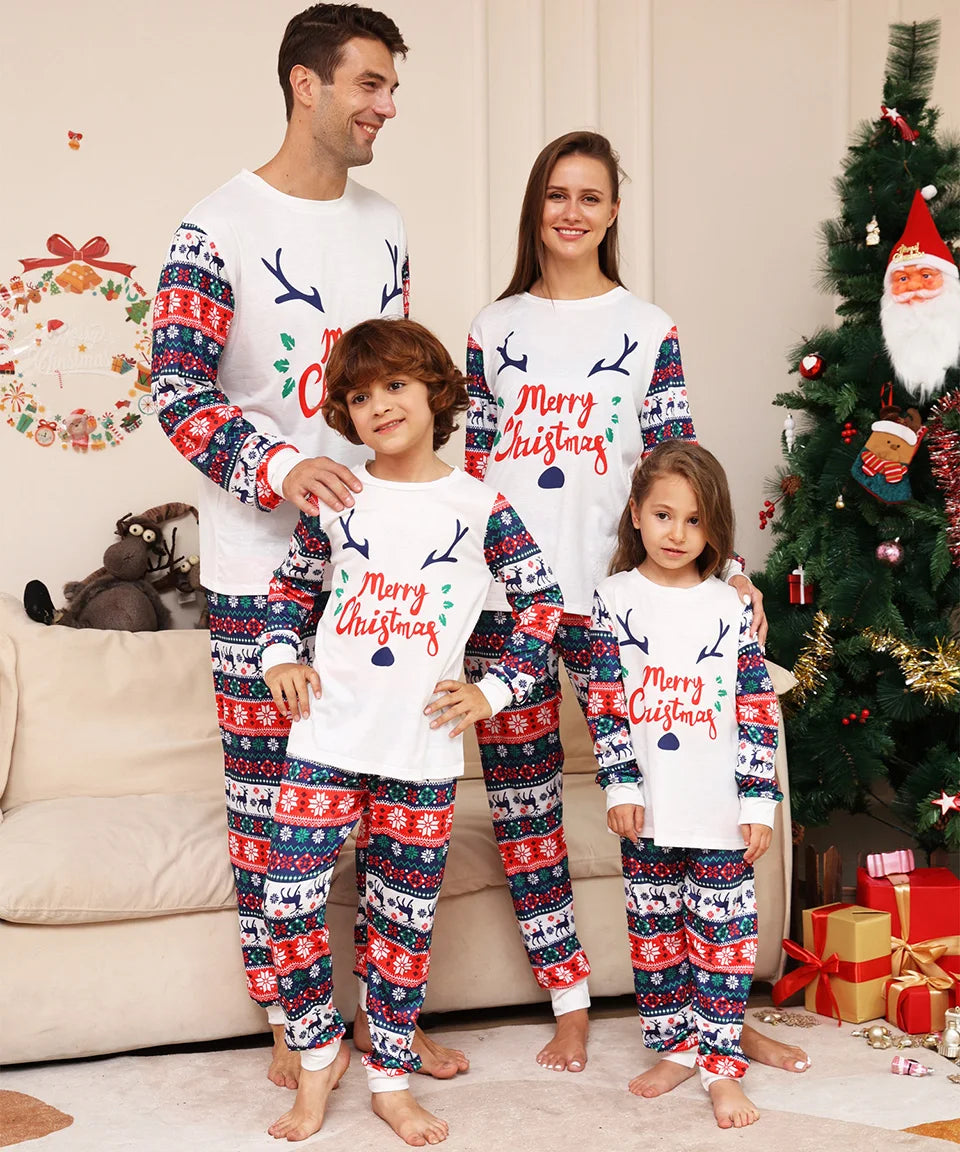 Merry Christmas Family Pajamas - captivatingconversationsstarters
