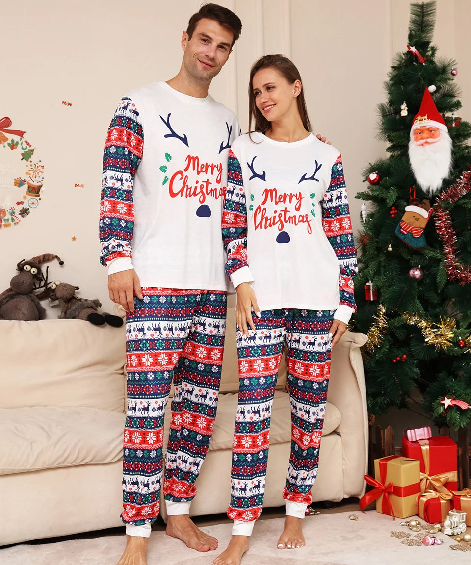 Merry Christmas Family Pajamas - captivatingconversationsstarters