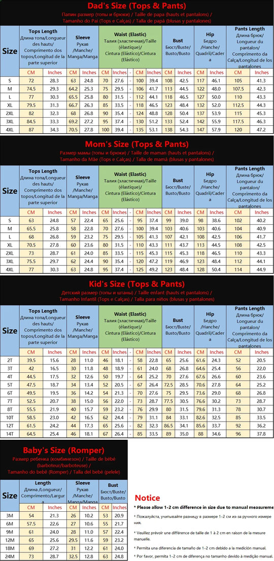 Tinsel Tree & Polar Bear Family Pajamas - captivatingconversationsstarters