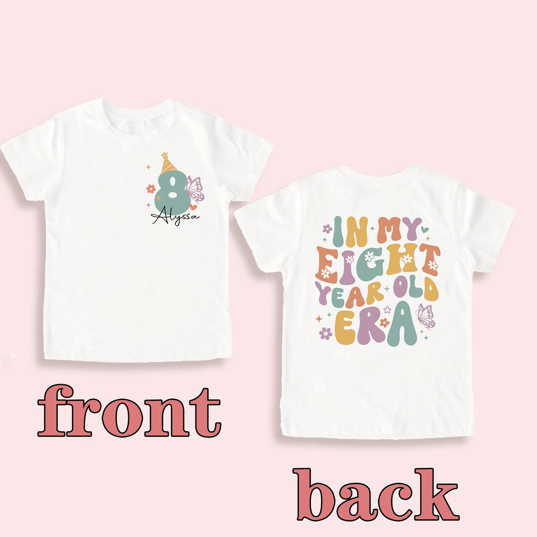 In My Era Girls Birthday Party Top - Trendy Birthday Party Tee for Girls | Perfect Birthday Outfit - captivatingconversationsstarters