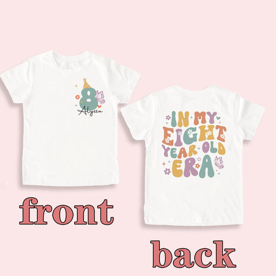 In My Era Girls Birthday Party Top - Trendy Birthday Party Tee for Girls | Perfect Birthday Outfit - captivatingconversationsstarters