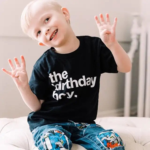 Birthday Boy Party T-Shirt – Celebrate in Style! Fun & Festive Design - captivatingconversationsstarters