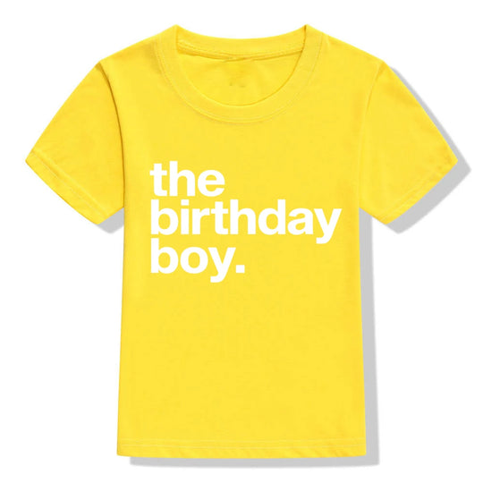 Birthday Boy Party T-Shirt – Celebrate in Style! Fun & Festive Design - captivatingconversationsstarters