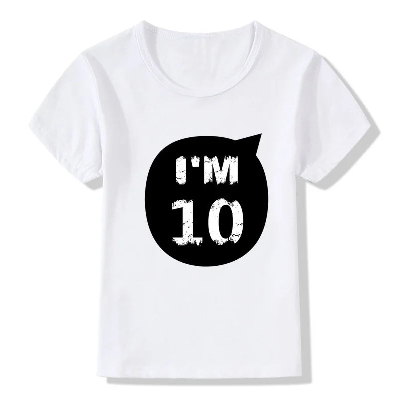 ✨ "Kids Unisex 'Let’s Party' Birthday T-Shirt – Fun & Stylish Outfit for Ages 1-10 🎉" - captivatingconversationsstarters