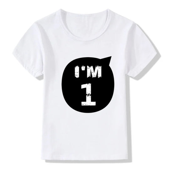 ✨ "Kids Unisex 'Let’s Party' Birthday T-Shirt – Fun & Stylish Outfit for Ages 1-10 🎉" - captivatingconversationsstarters