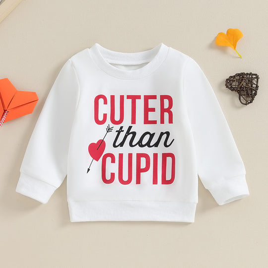 Toddler Valentine’s Day Cupid Sweatshirts | Adorable Love-Themed Designs for Your Little One - captivatingconversationsstarters