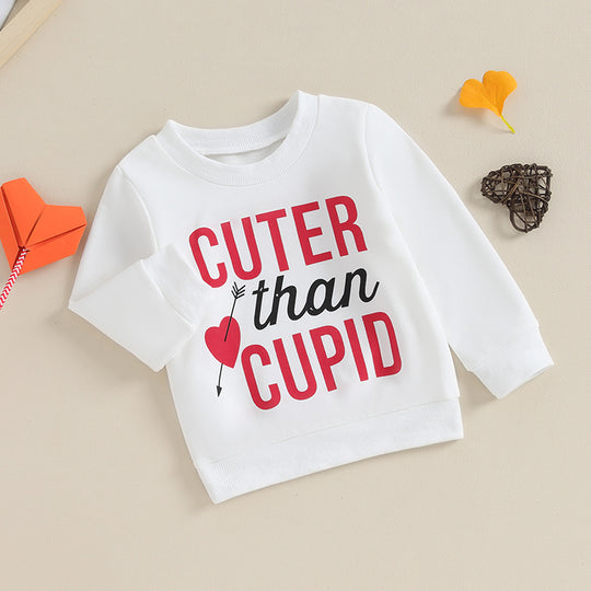 Toddler Valentine’s Day Cupid Sweatshirts | Adorable Love-Themed Designs for Your Little One - captivatingconversationsstarters