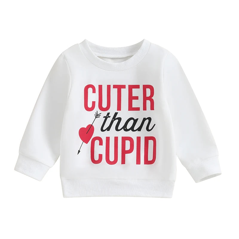 Toddler Valentine’s Day Cupid Sweatshirts | Adorable Love-Themed Designs for Your Little One - captivatingconversationsstarters