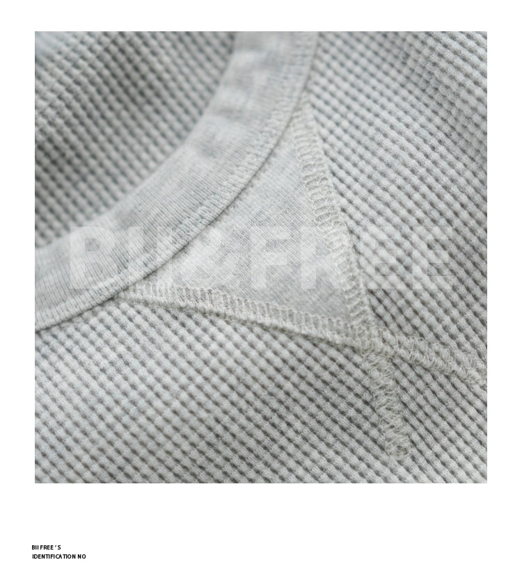 Heavyweight Retro Men’s Cotton Long Sleeve T-Shirt – Trendy Casual Crewneck for Autumn Style - captivatingconversationsstarters