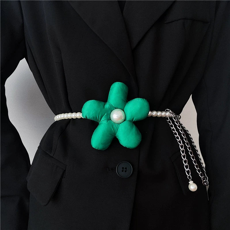 Classic Floral Women’s Body Belt – Chic, Adjustable Floral Waist Belt for Stylish Looks - captivatingconversationsstarters