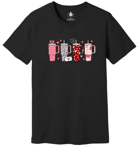 Valentine’s Candy Heart Shirt | Casual Valentine's Day Shirt for Trips | S-5XL Cotton Love Tee - captivatingconversationsstarters