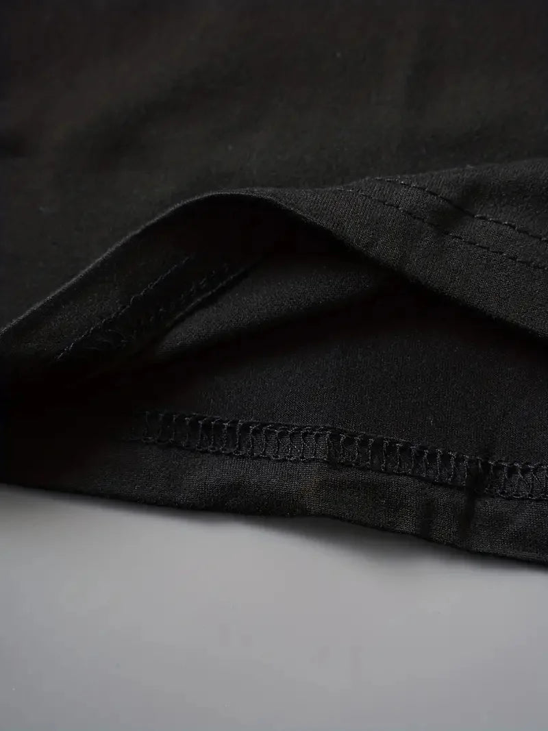 Trendy Cross Graphic Print Crew Neck T-Shirt - Casual Short Sleeve Women's Tee for Spring & Summer 2025 | Funny & Stylish Wardrobe Essential - captivatingconversationsstarters