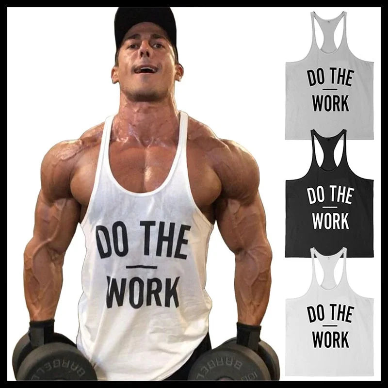Men's 'Do the Work' Muscle Tank - captivatingconversationsstarters