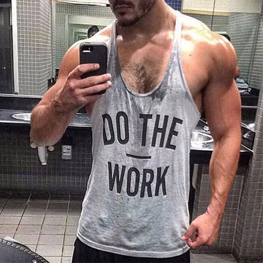 Men's 'Do the Work' Muscle Tank - captivatingconversationsstarters