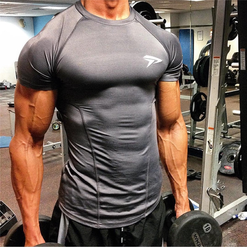 Men's FlexFit Muscle Tee – Sleek & Sculpting Performance Top | Premium Athletic Wear - captivatingconversationsstarters