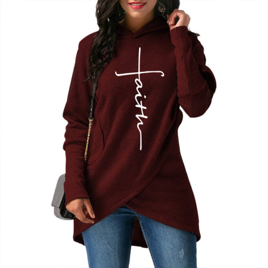 Faith-Inspired Women's Stylish Hoodie - Trendy, Comfortable & Empowering - captivatingconversationsstarters