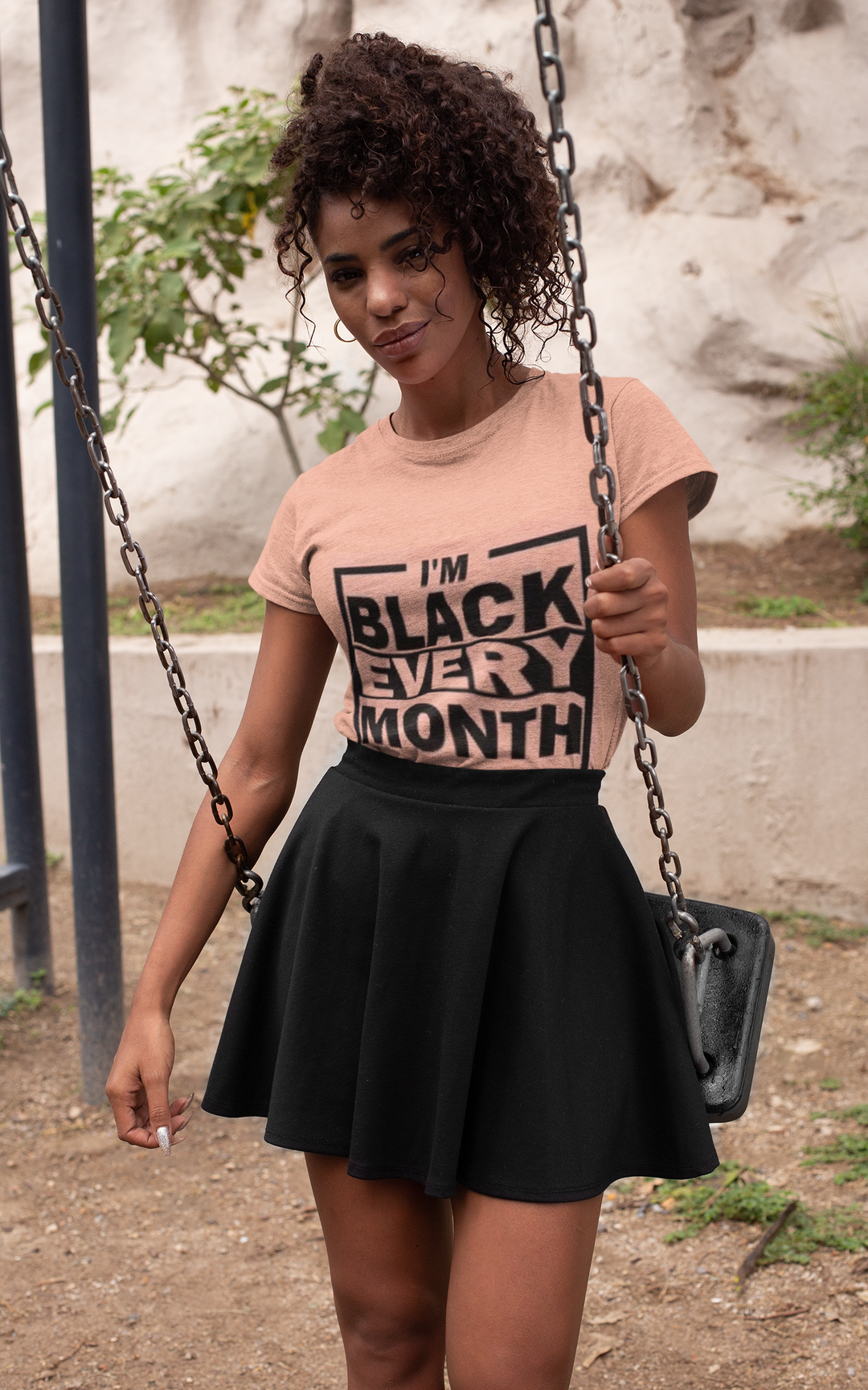 I’m Black Every Month T-Shirt | Bold Statement for Black Pride - captivatingconversationsstarters