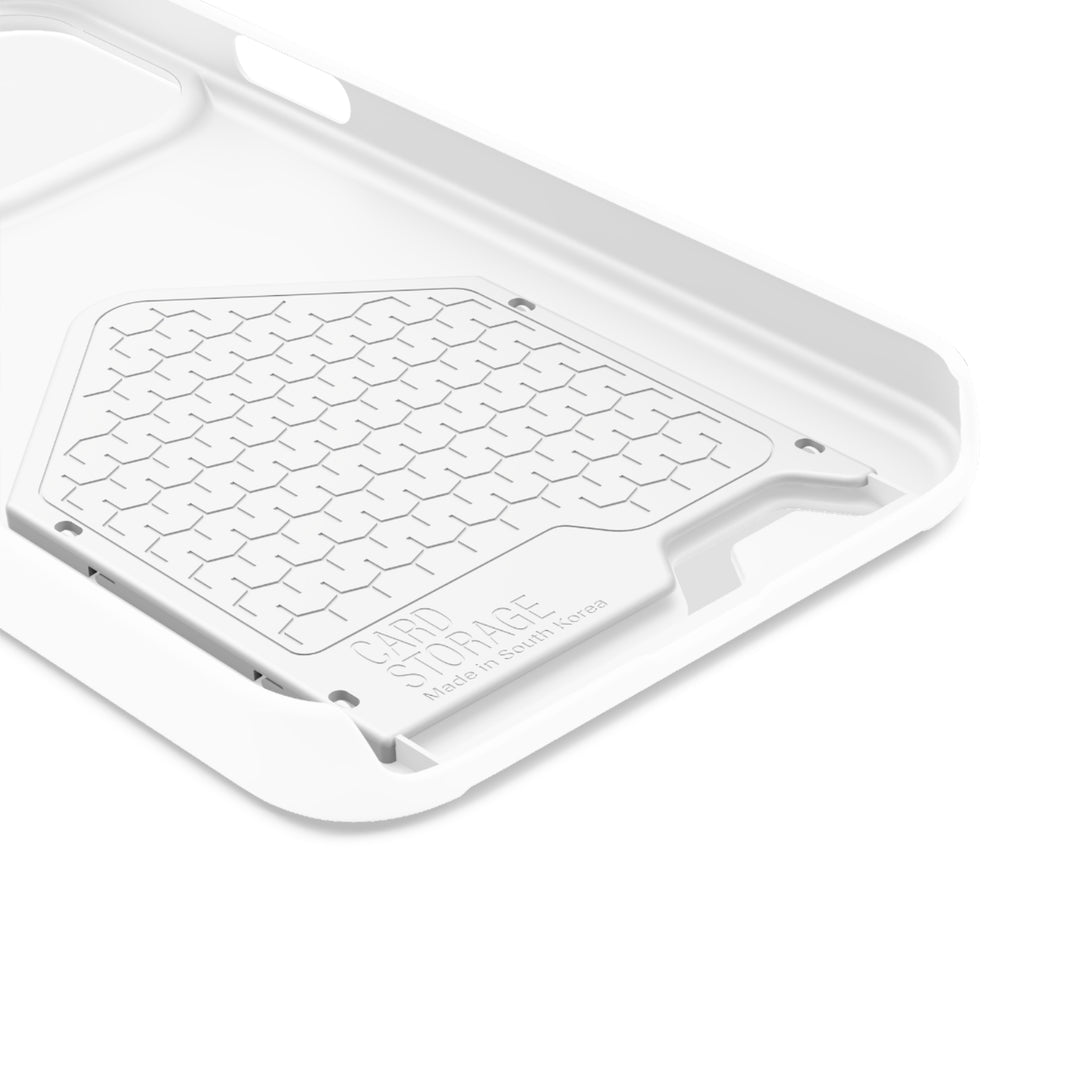 Ultimate Aces Phone Case with Card Holder – Stylish Protection with Spades, Diamonds, and Clubs Design - captivatingconversationsstarters