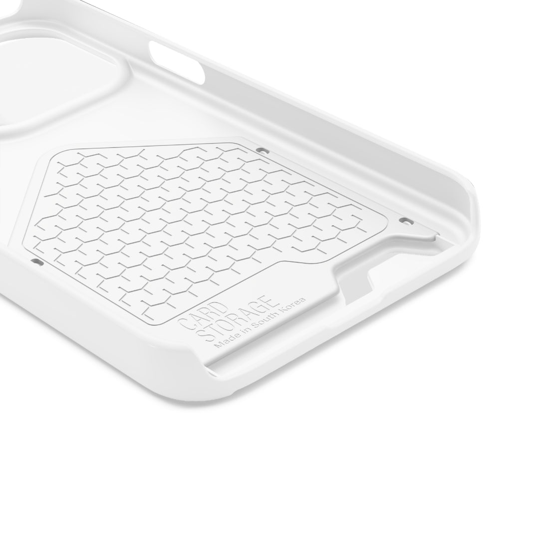 Ultimate Aces Phone Case with Card Holder – Stylish Protection with Spades, Diamonds, and Clubs Design - captivatingconversationsstarters