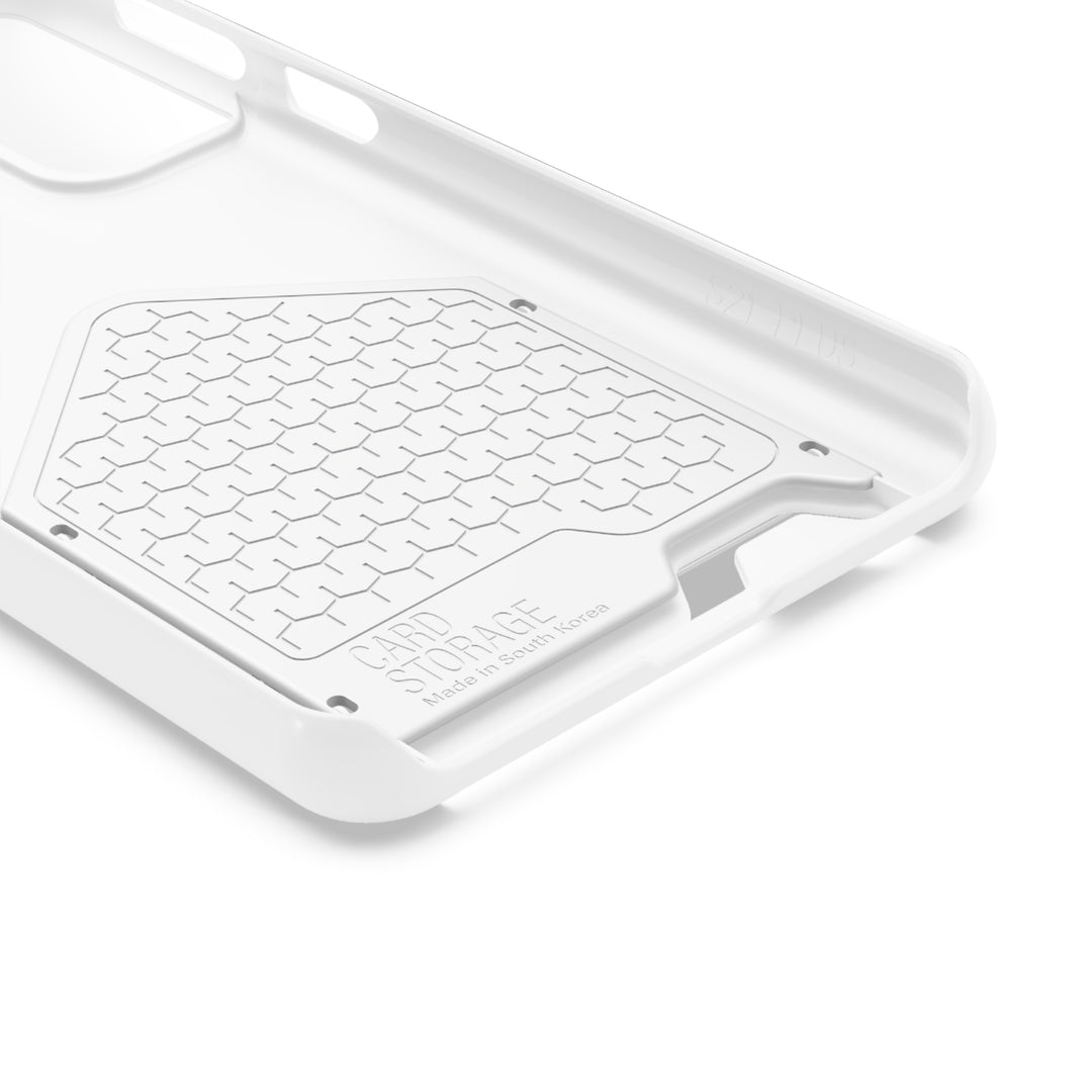 Ultimate Aces Phone Case with Card Holder – Stylish Protection with Spades, Diamonds, and Clubs Design - captivatingconversationsstarters