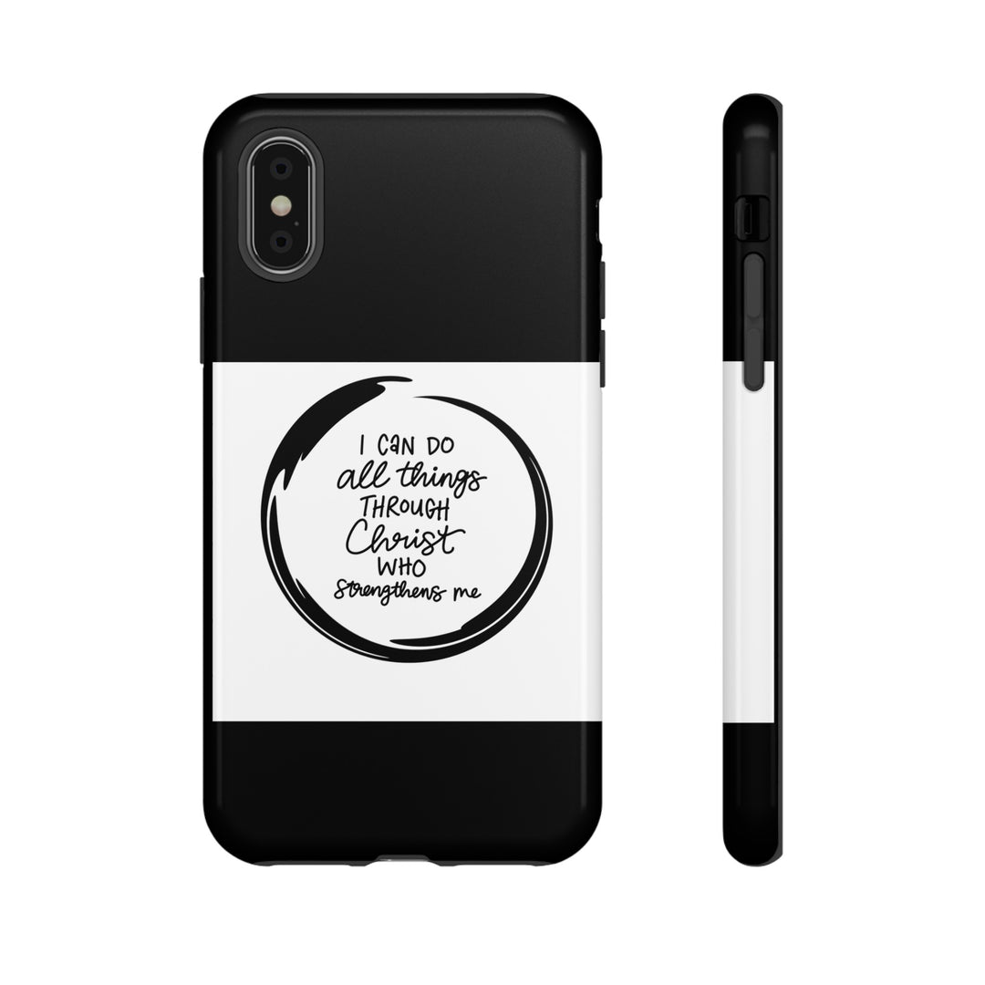 I Can Do All Things" Custom Premium Protective Phone Case – Double-Layered Durability - captivatingconversationsstarters