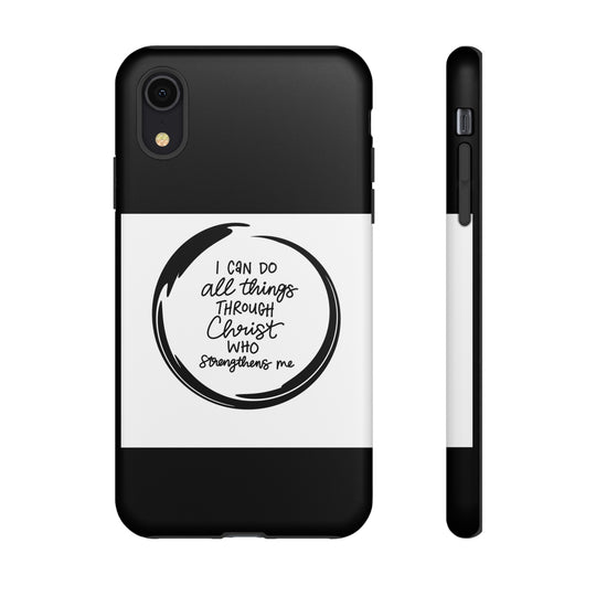 I Can Do All Things" Custom Premium Protective Phone Case – Double-Layered Durability - captivatingconversationsstarters