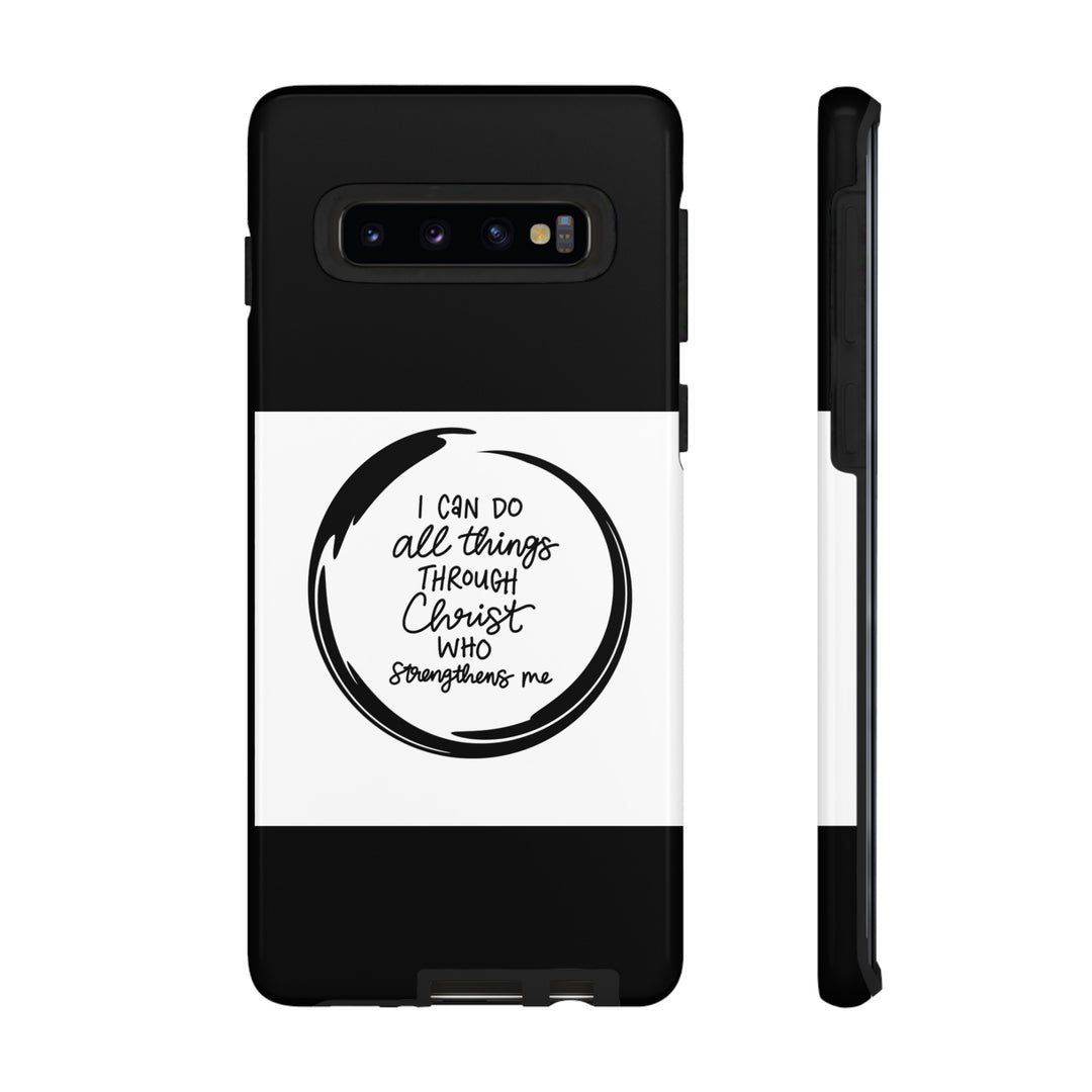 I Can Do All Things" Custom Premium Protective Phone Case – Double-Layered Durability - captivatingconversationsstarters