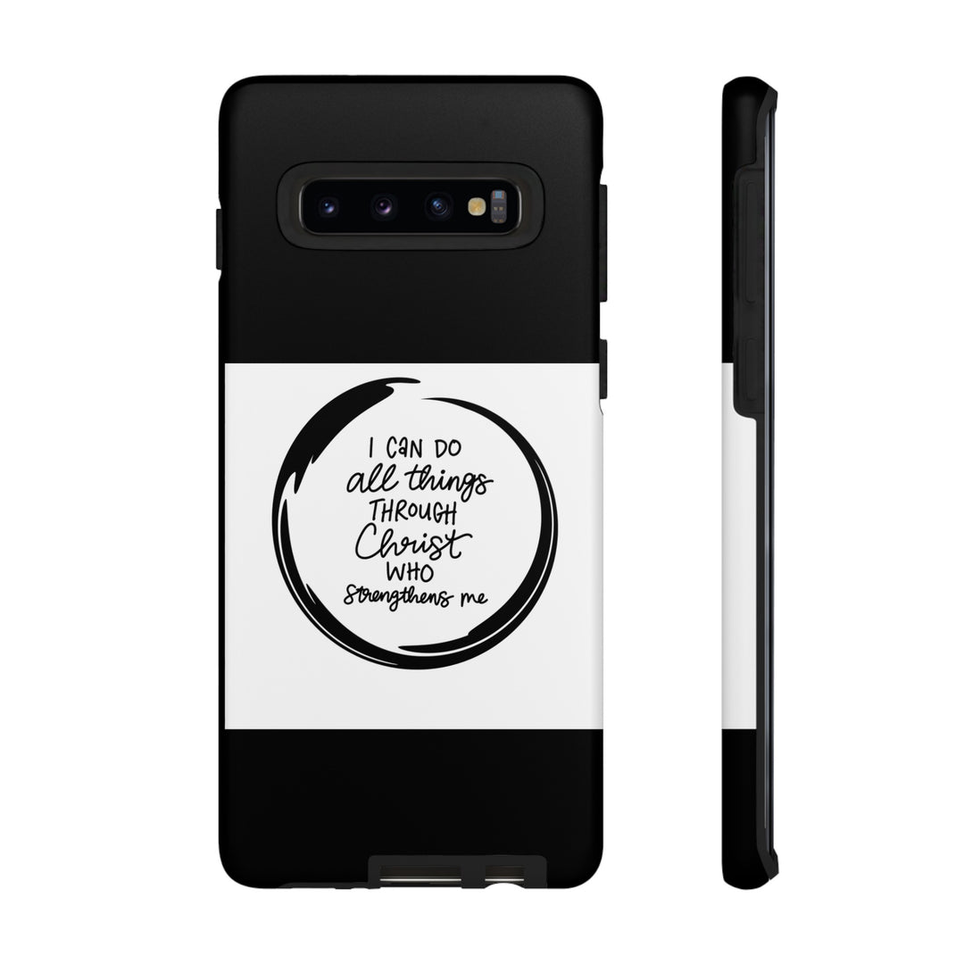 I Can Do All Things" Custom Premium Protective Phone Case – Double-Layered Durability - captivatingconversationsstarters